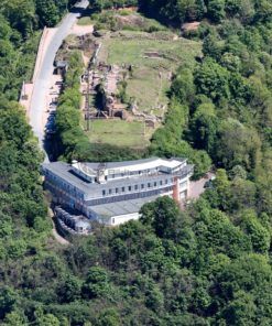 Luftaufnahme vom Schlossberg in Homburg, Saarland - Bildtankstelle.de