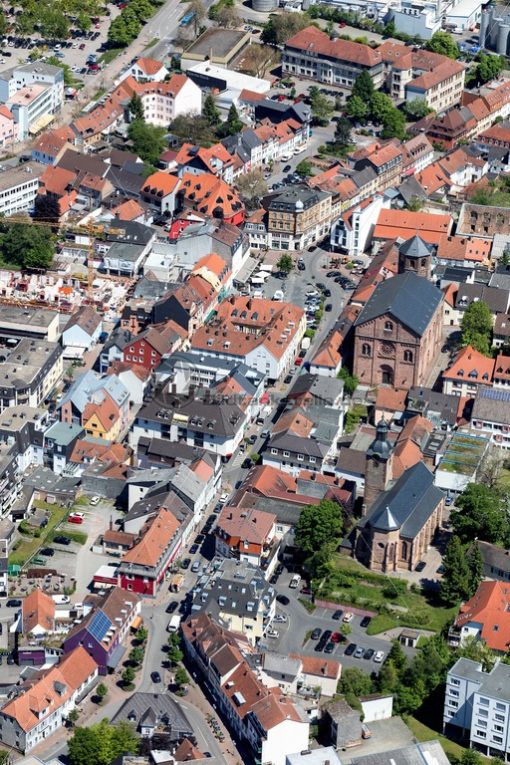 Luftaufnahme von Homburg, Saarland - Bildtankstelle.de
