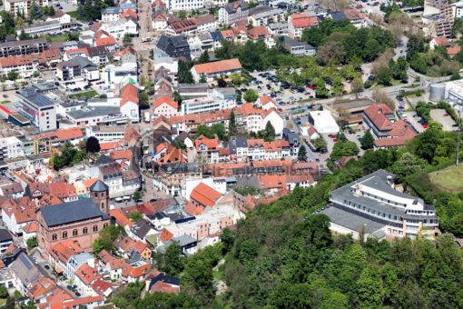 Luftaufnahme von Homburg, Saarland - Bildtankstelle.de