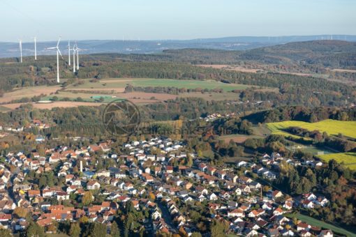 Luftaufnahme von Fürth im Ostertal, Saarland - Bildtankstelle.de