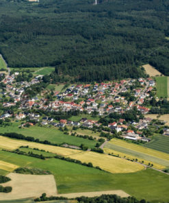 Luftbild von Borg, Kreis Merzig-Wadern, Saarland, Deutschland - Bildtankstelle.de