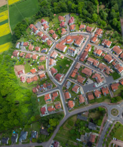 Luftbild von Orscholz, Detail - Bildtankstelle.de