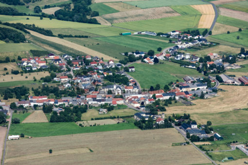 Luftbild von Sinz, Kreis Merzig-Wadern, Saarland, Deutschland - Bildtankstelle.de
